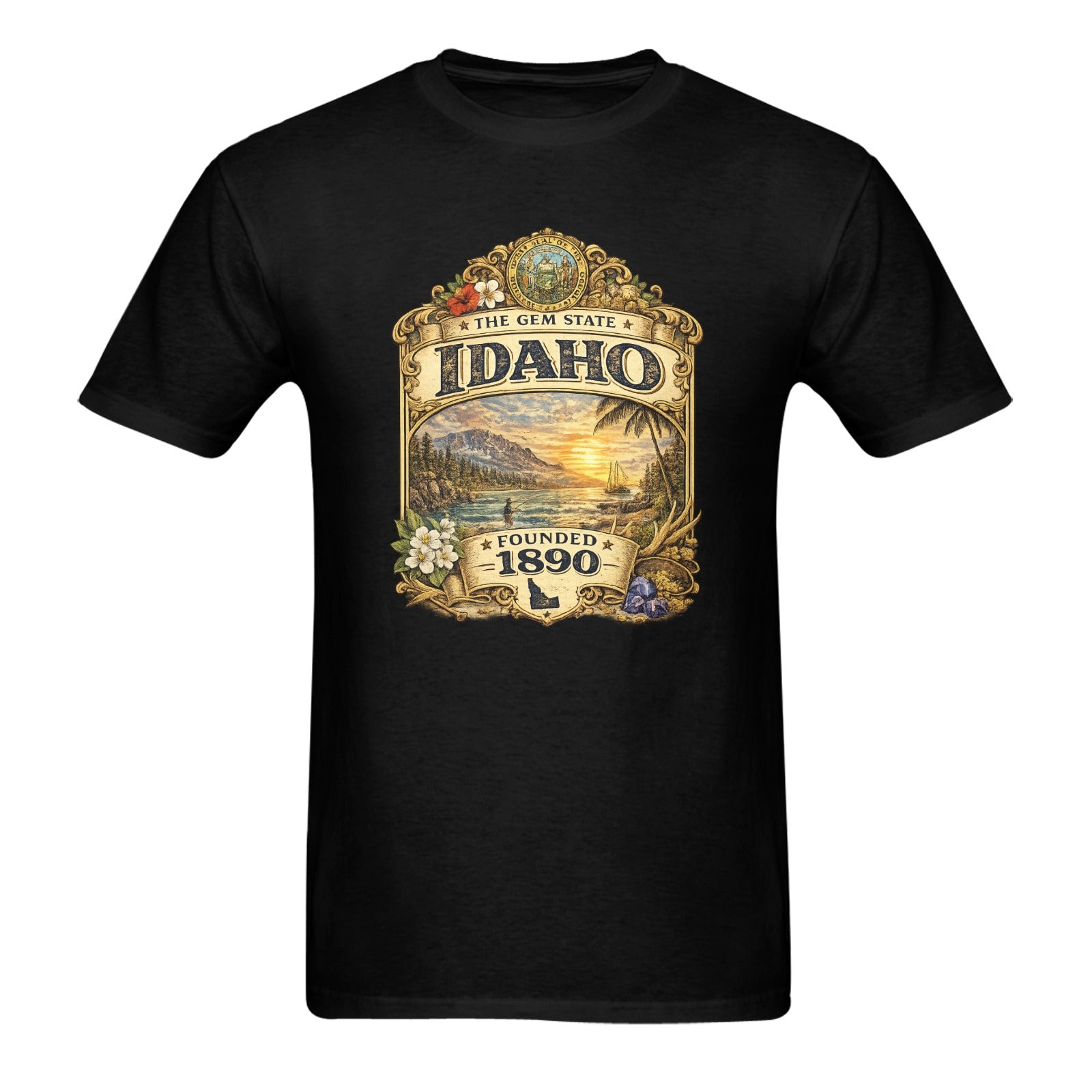Men's Historical Idaho T-Shirt