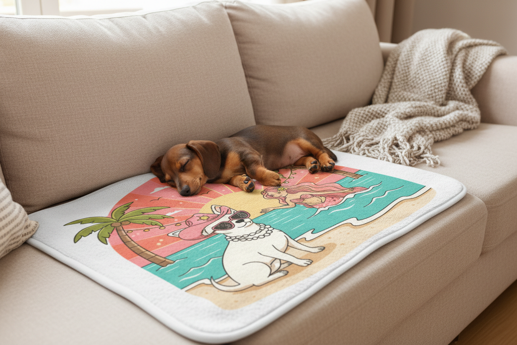 Dachshund Mat Mockup
