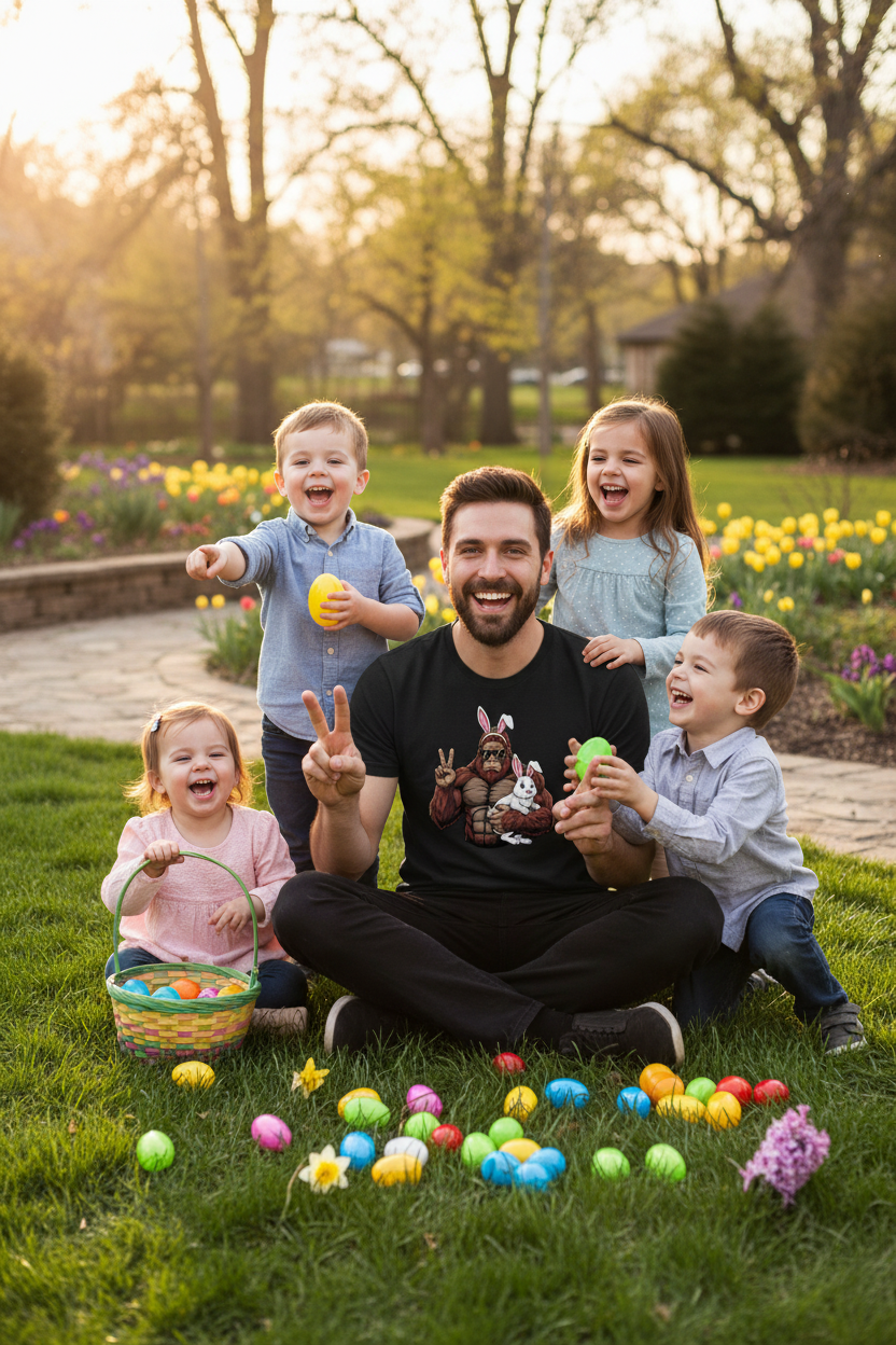 Dad Easter Egg Hunt 3