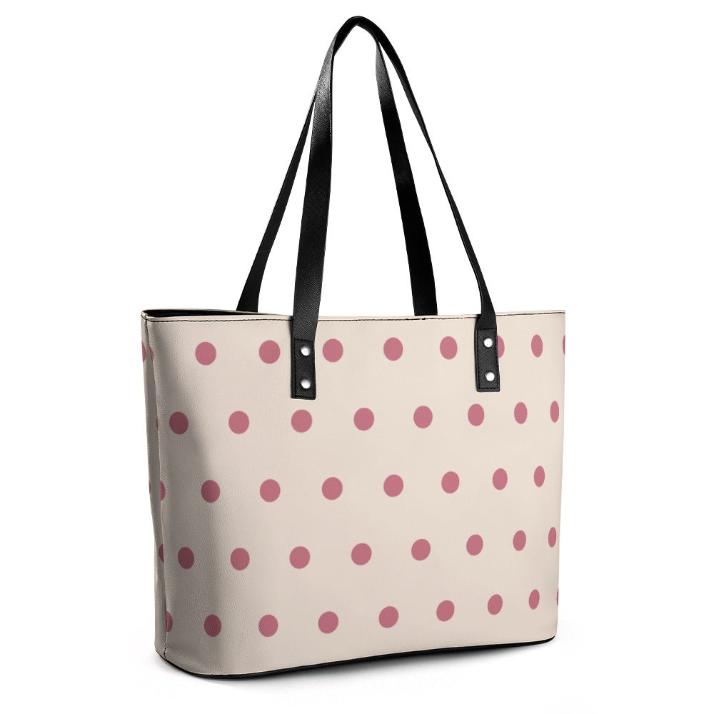 Ladies Leather Handbag Collection   Premium Cross-Grain Tote