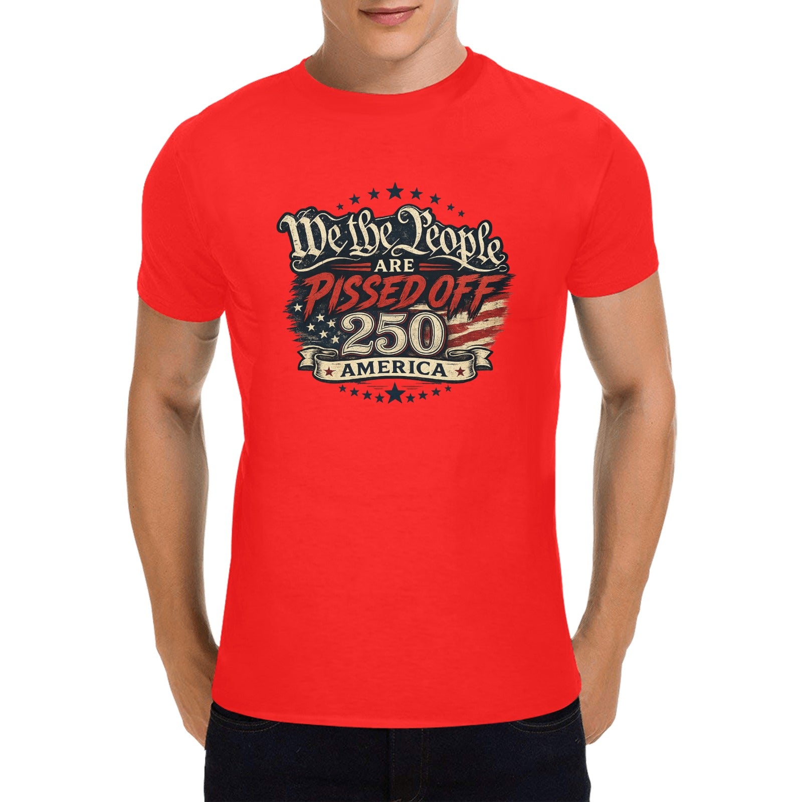 Men's We the People are Pissed T-Shirt