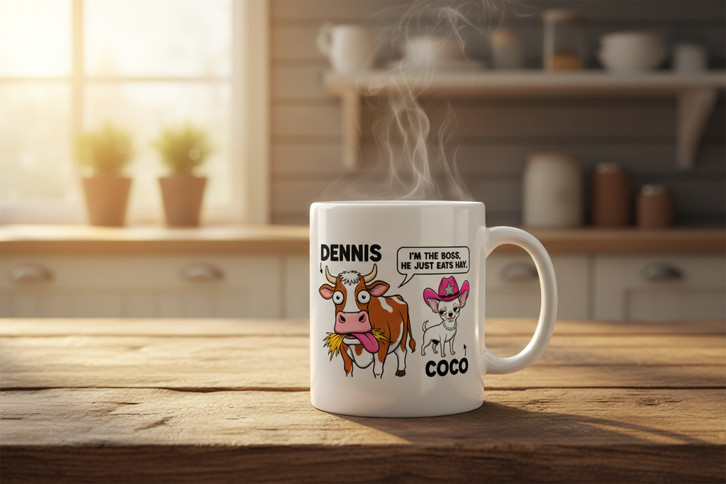 Dennis & Coco Mug - Farmhouse Table