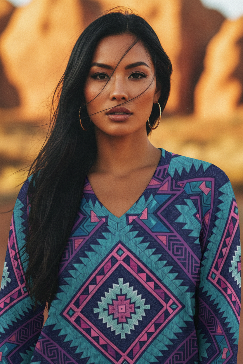 Desert Spirit Close Up Portrait
