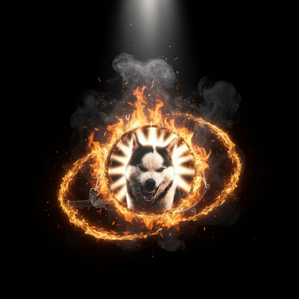 Dominant Wolf - Fire