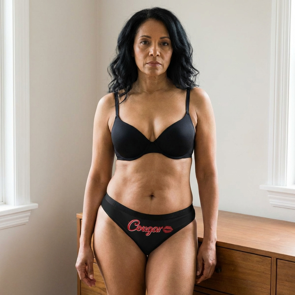 Cougar Kiss Thong – Women's Novelty Lingerie