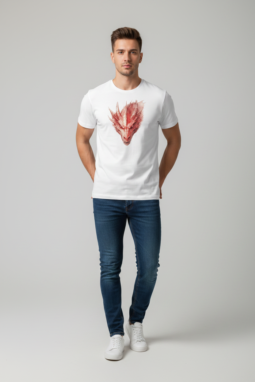 Dragon Tee — Realistic Studio Mockup