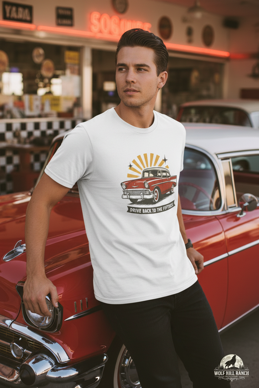 Drive Back to the Fifties - Leaning Against Classic