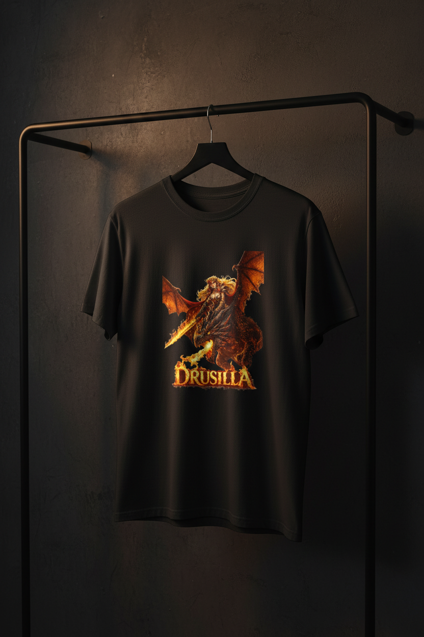 Drusilla Fire-Breathing Dragon — Hanger Display