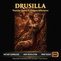 Drusilla Warrior Queen Dragon Sales Ad