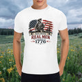 Men's Real men Patriotic Pride T-Shirt