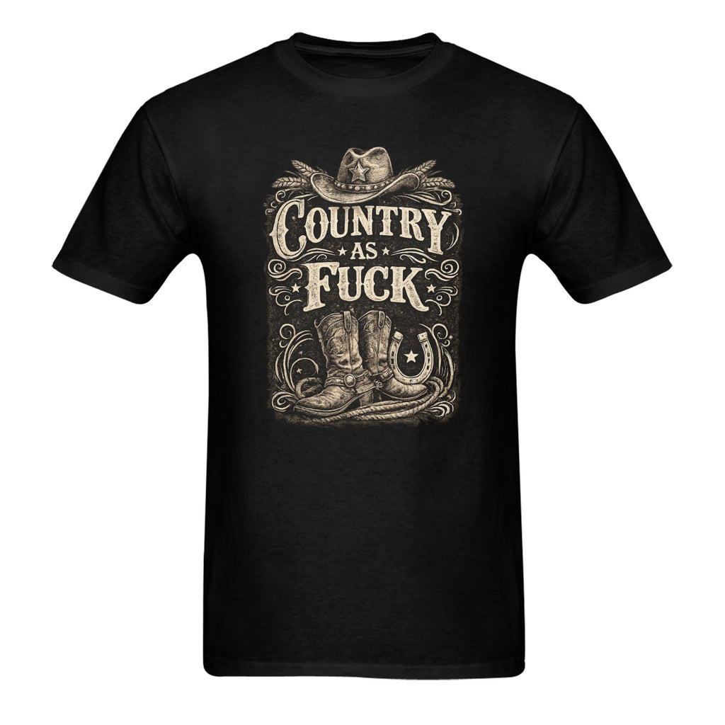 Country As F*ck Graphic Tee  Made in USA