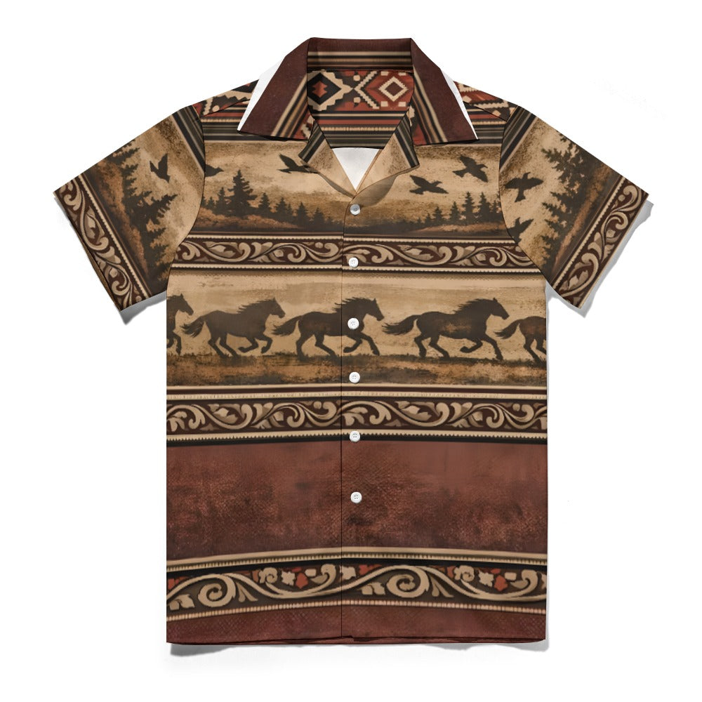 Wolf Hill Ranch – Run Wild Collection  Signature Camp Shirt