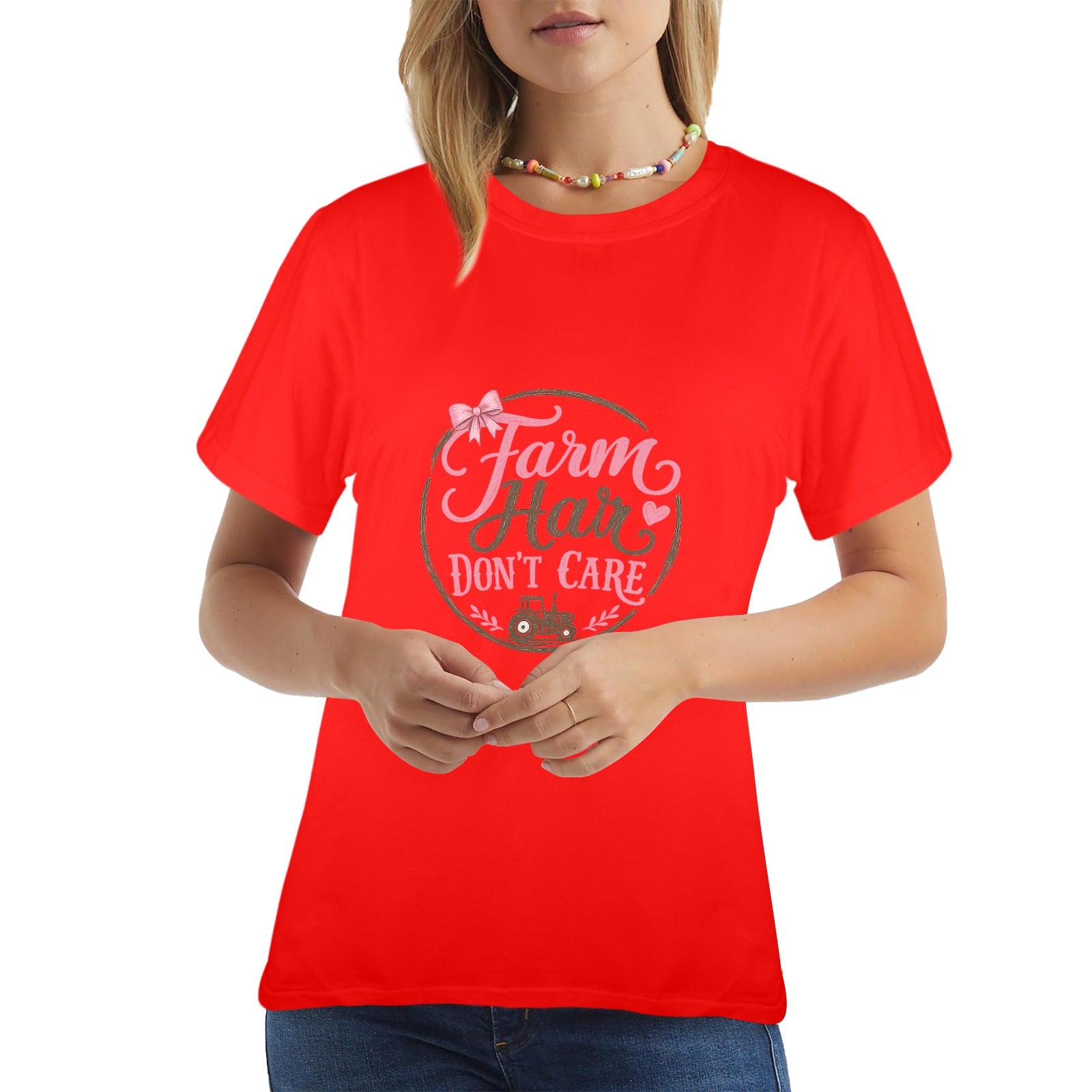 Women's Farm Hair T-Shirt