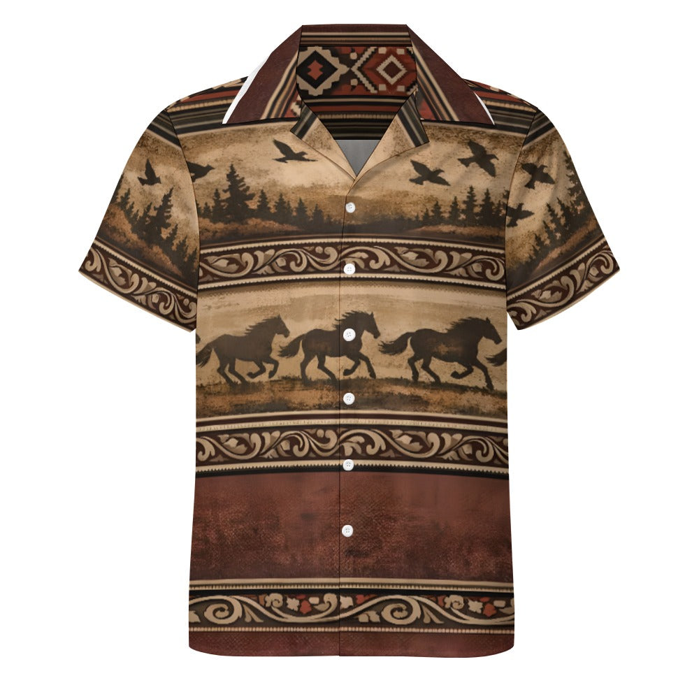 Wolf Hill Ranch – Run Wild Collection  Signature Camp Shirt