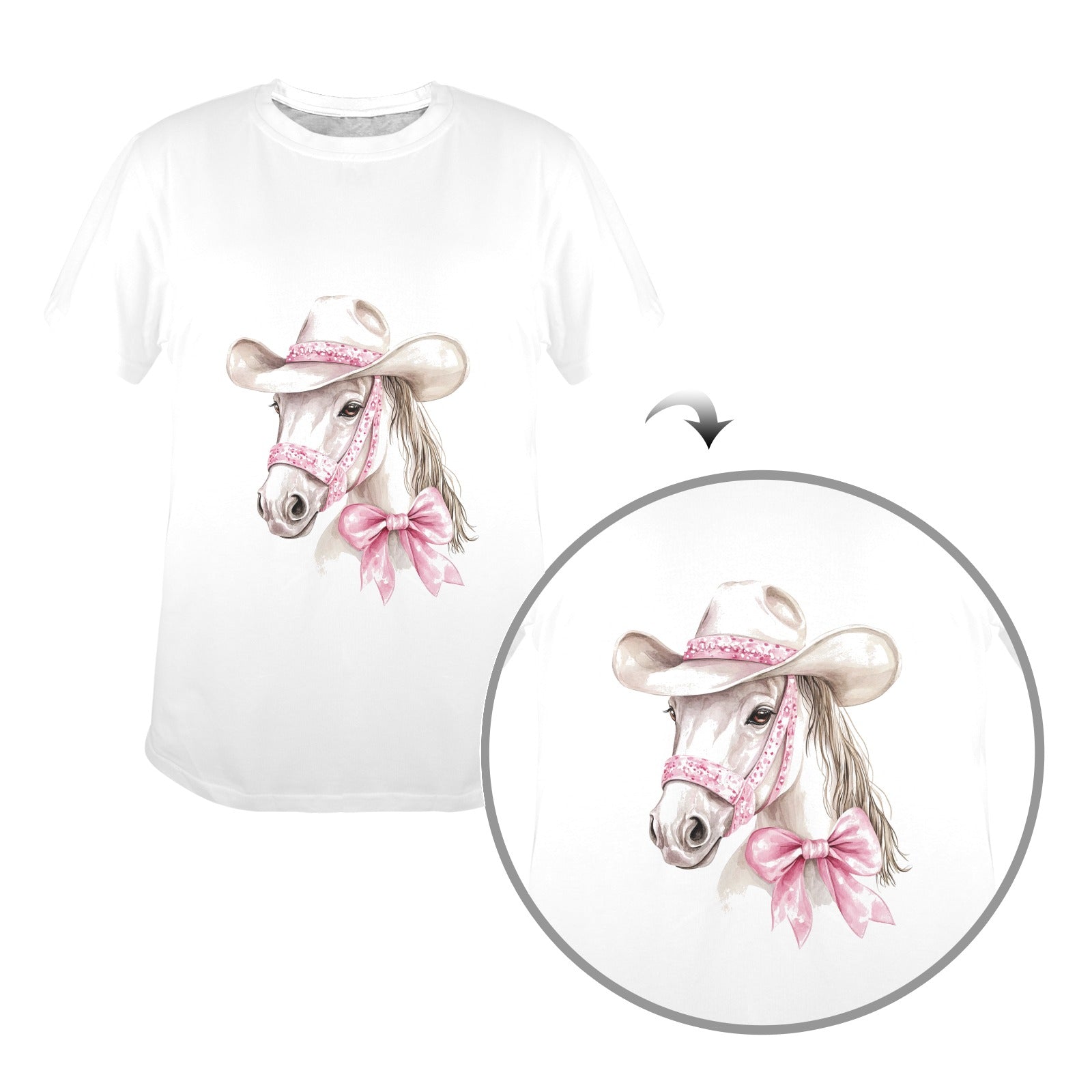 Pretty in Pink Pony Tee