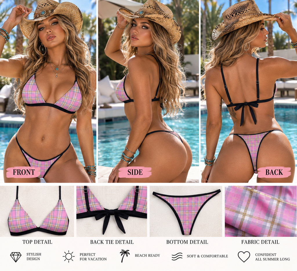 Country Darlin Collection Sexy Two Piece Bikini Swimsuit