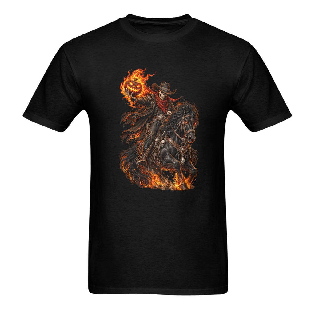 Pumpkin Outlaw Cowboy Unisex Western Tee