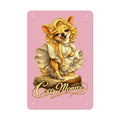 Coco Monroe Chihuahua Pin-Up Metal Sign