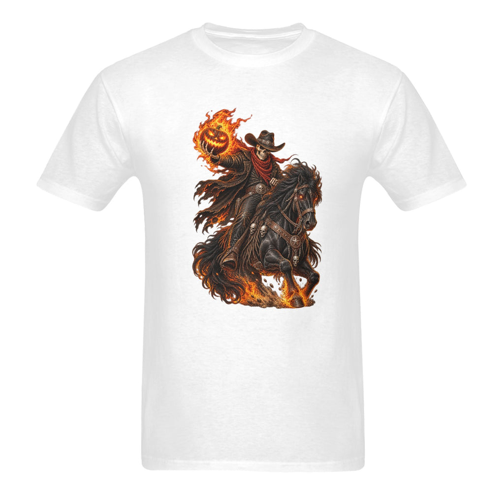 Pumpkin Outlaw Cowboy Unisex Western Tee
