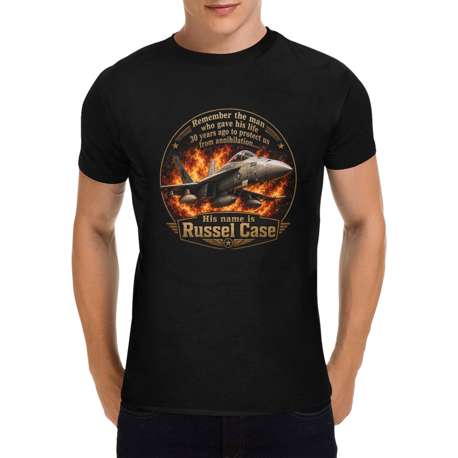 Russel Case — Independence Day Tribute Tee — Made In USA
