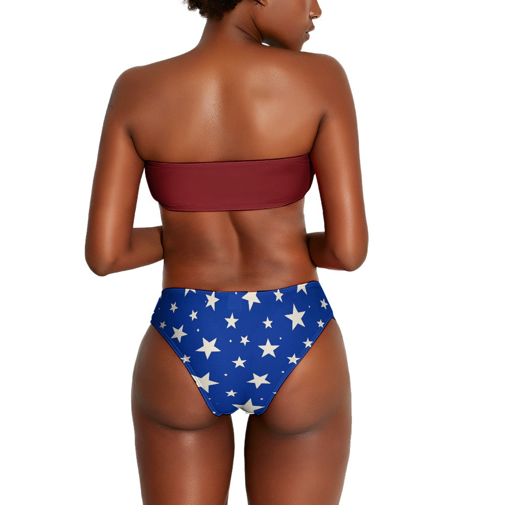 Ladies Amazon Hero Two Piece Bikini Swimsuit