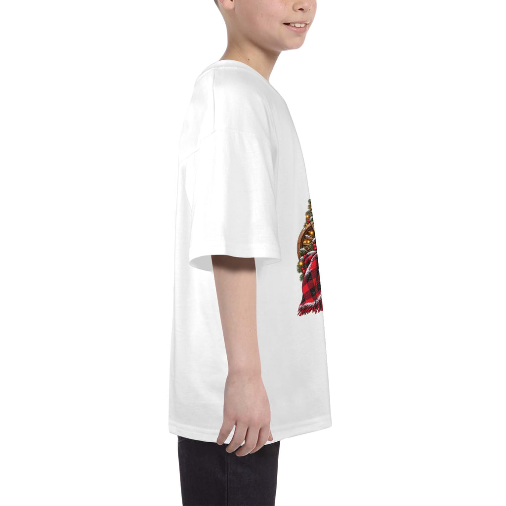 Pete & Coco Christmas Youth T-Shirt – Cute Western Holiday Ranch Tee