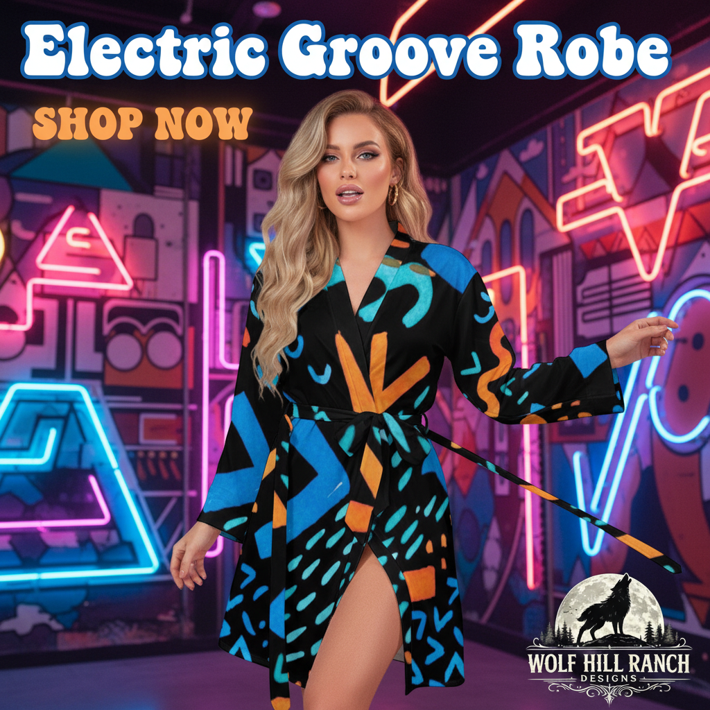 Electric Groove Robe - Groovy Sales Ad