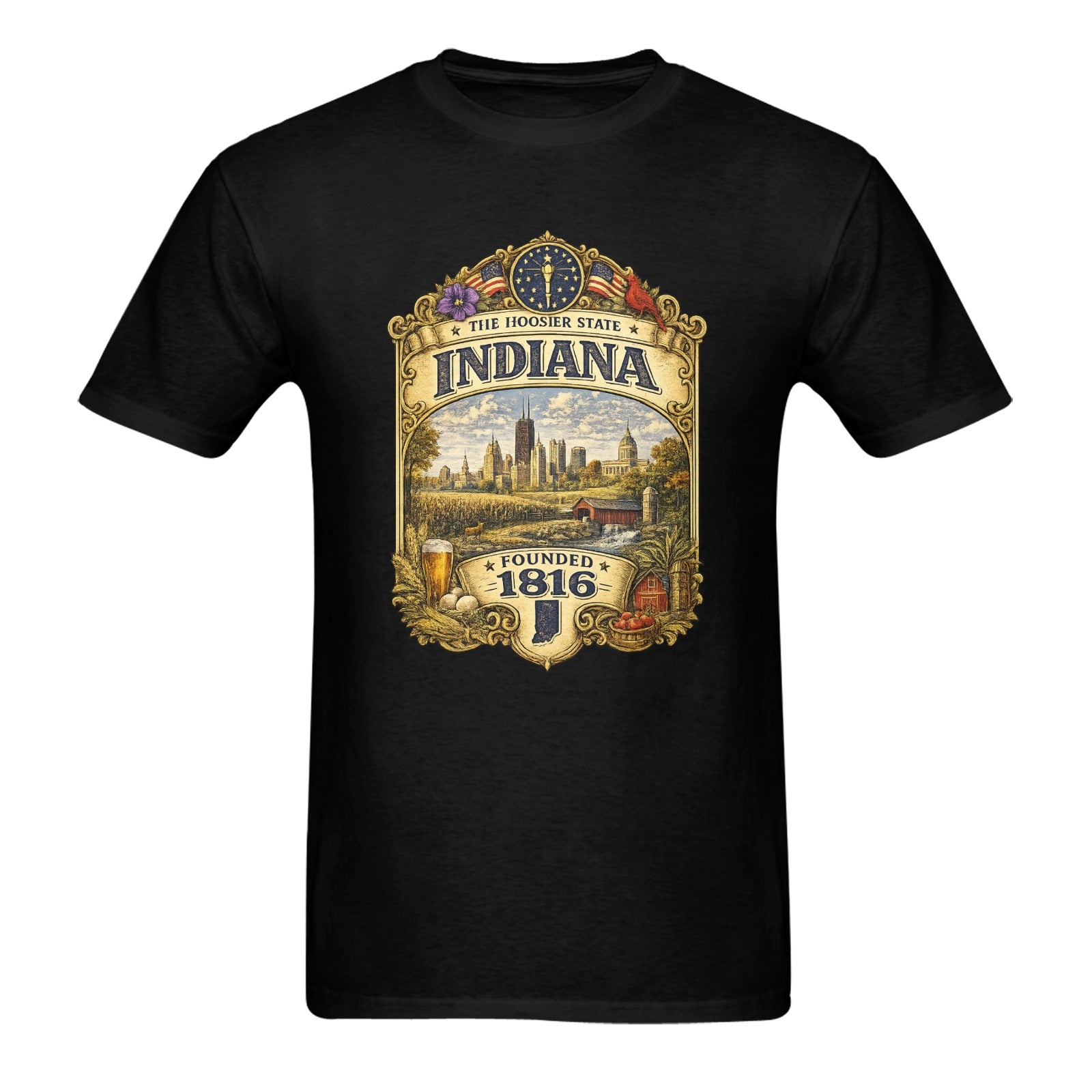 Men 's Historic Indiana T-Shirt