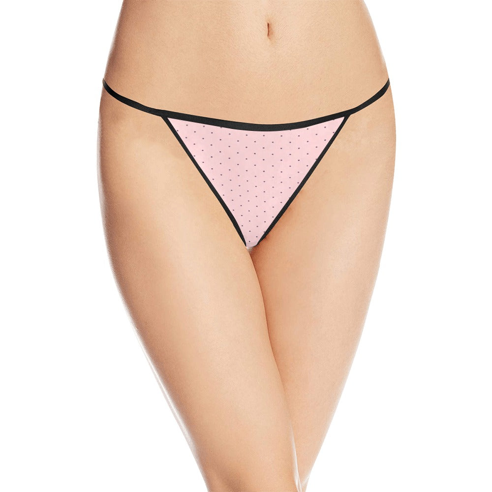 1970s Print Women's G-String Panties