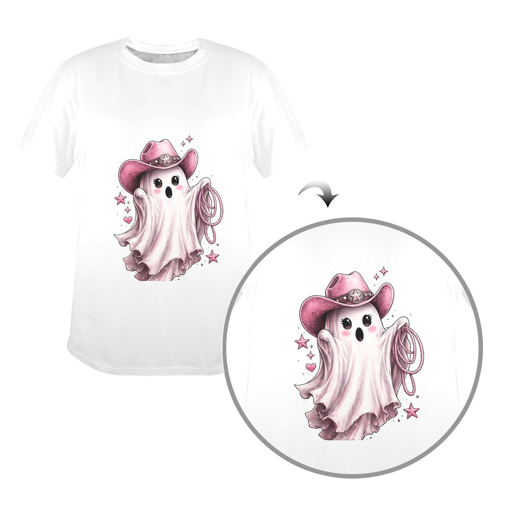 Women's  Cowgirl Ghost Tee