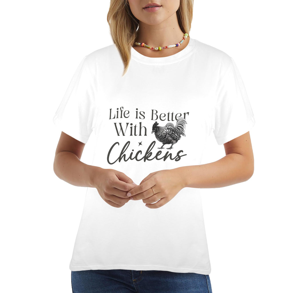 Life is Better With Chickens Graphic Tee