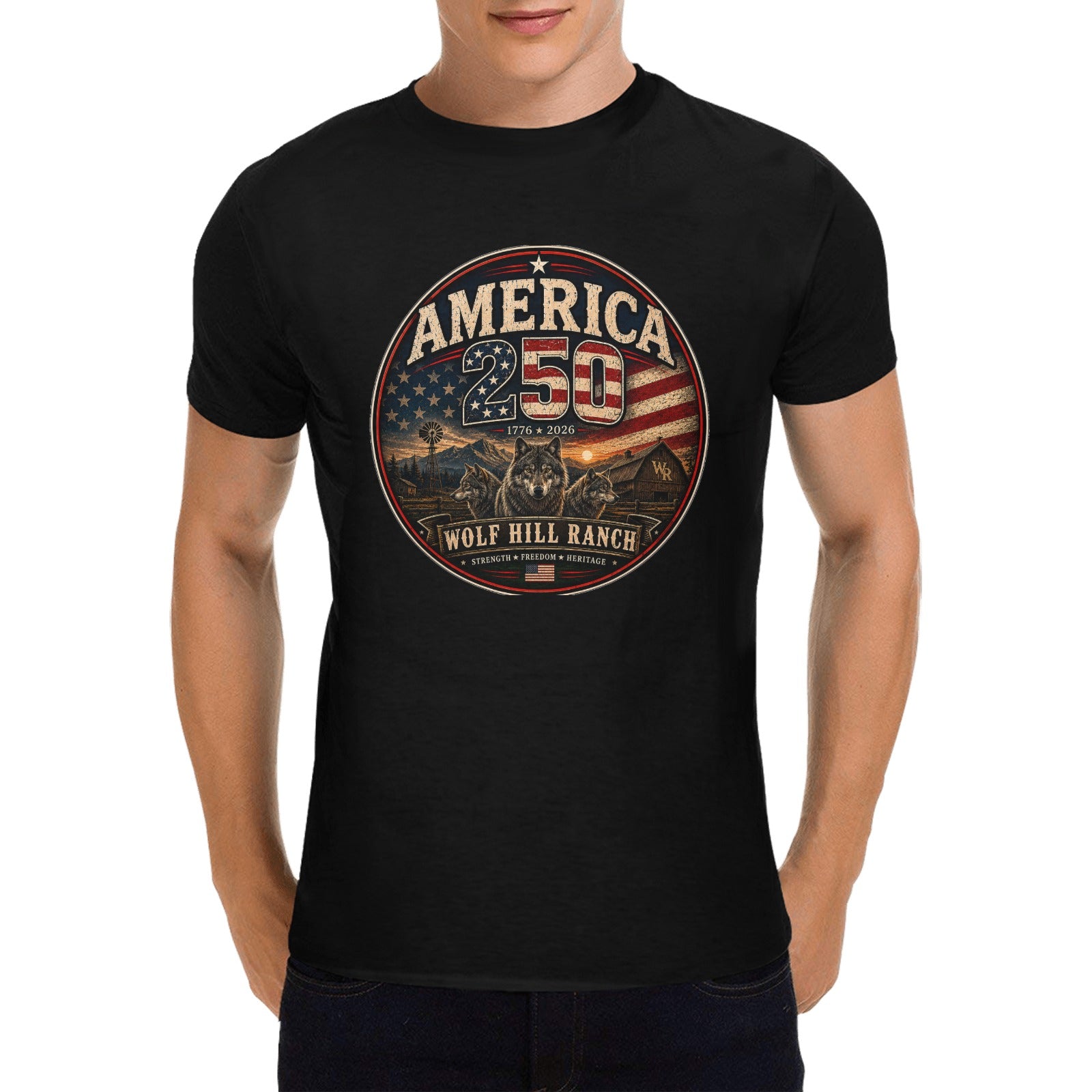 Wolf Hill Ranch America 250 Shirt