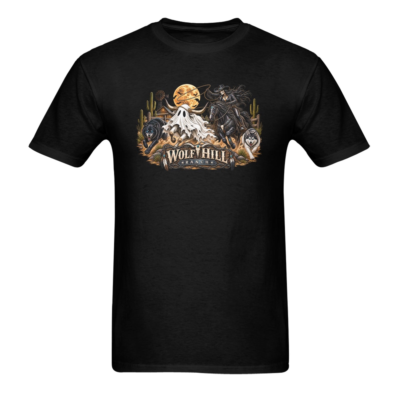 Wolf Hill Ranch  Ghost Rider Unisex Tee