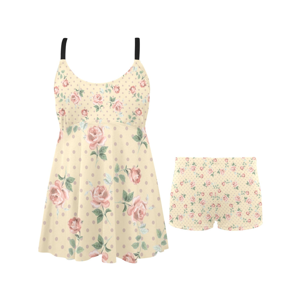 Garden Romance Swim Dress Set
