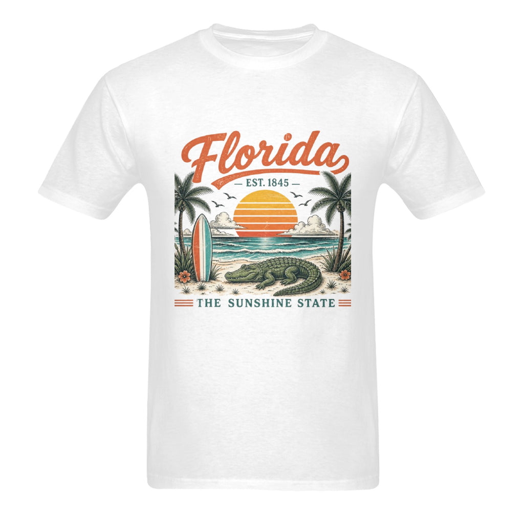 Florida Est. 1845 Retro Beach Tee