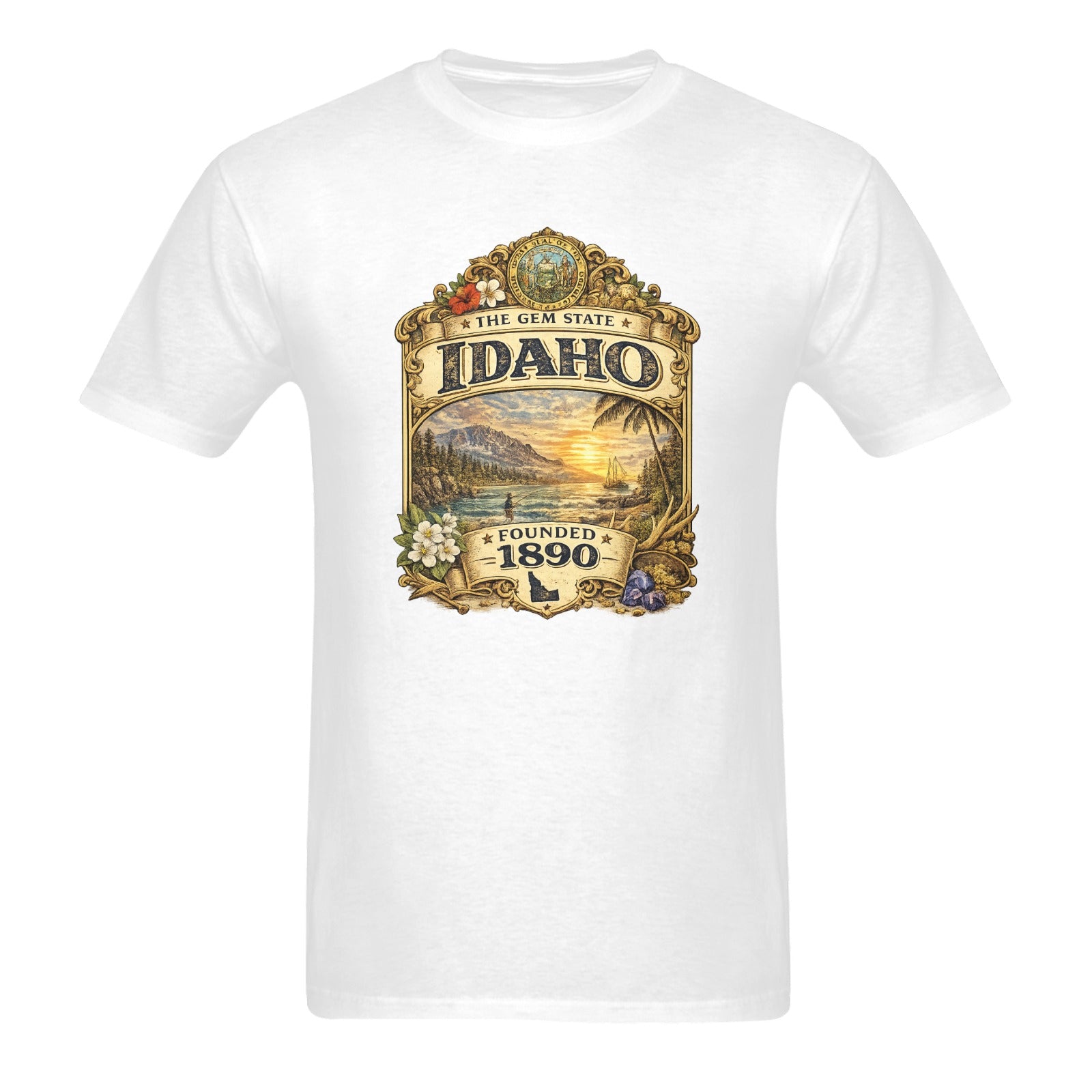 Men's Historical Idaho T-Shirt