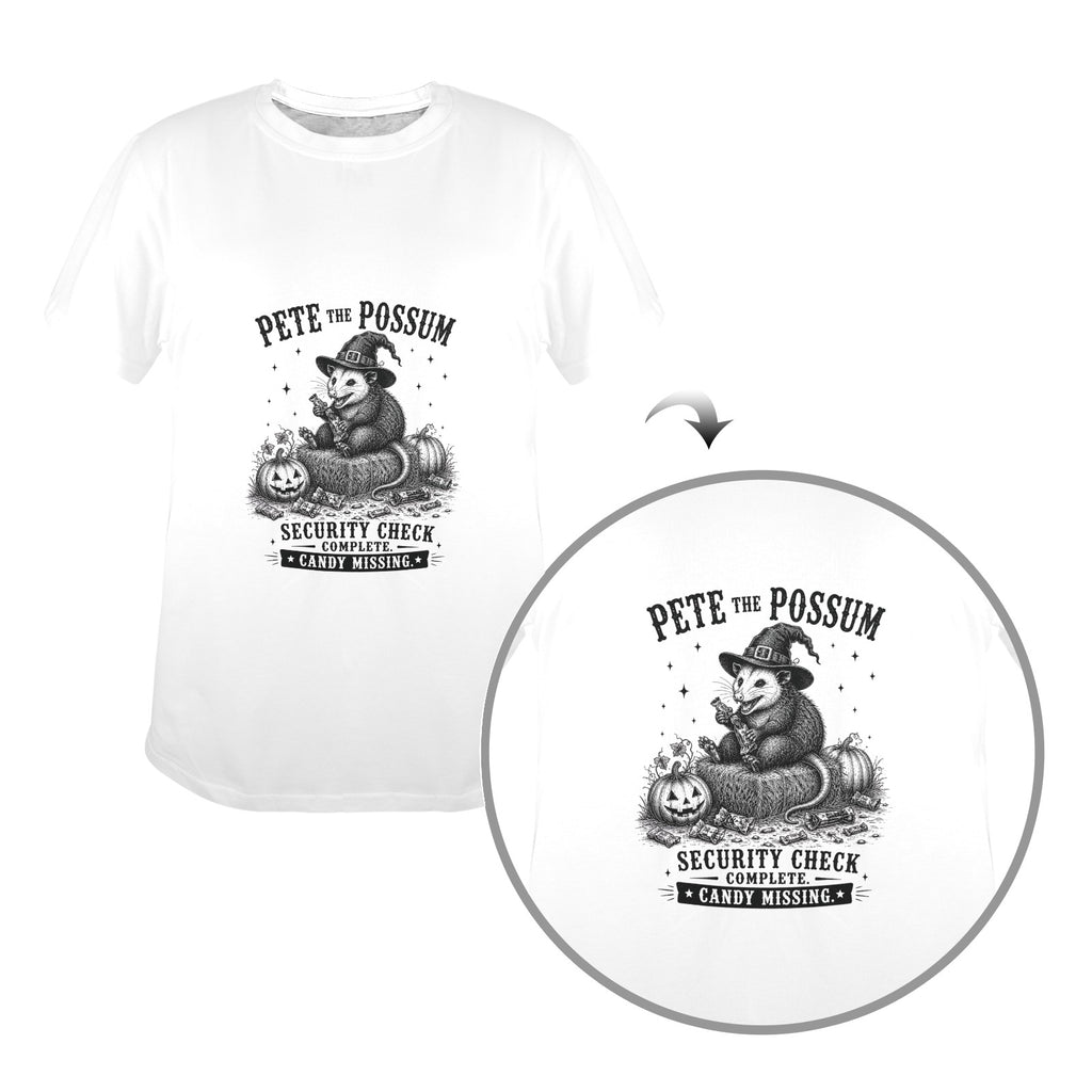 Wolf Hill Ranch Presents: Pete the Possum Halloween Tee ladies