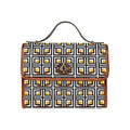 Vintage Elite Society Collection | Geometric Satchel Bag