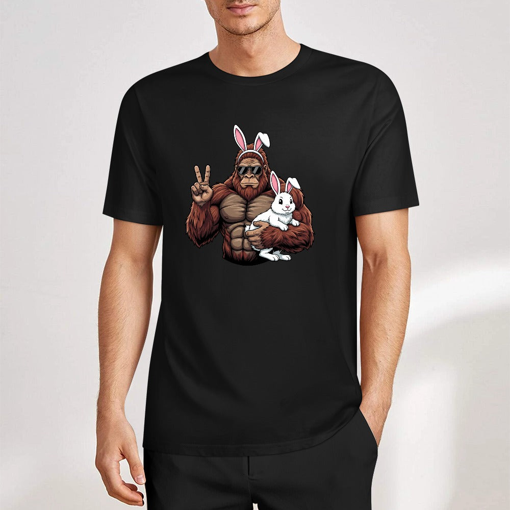 Bigfoot Meets The  Easter Bunny