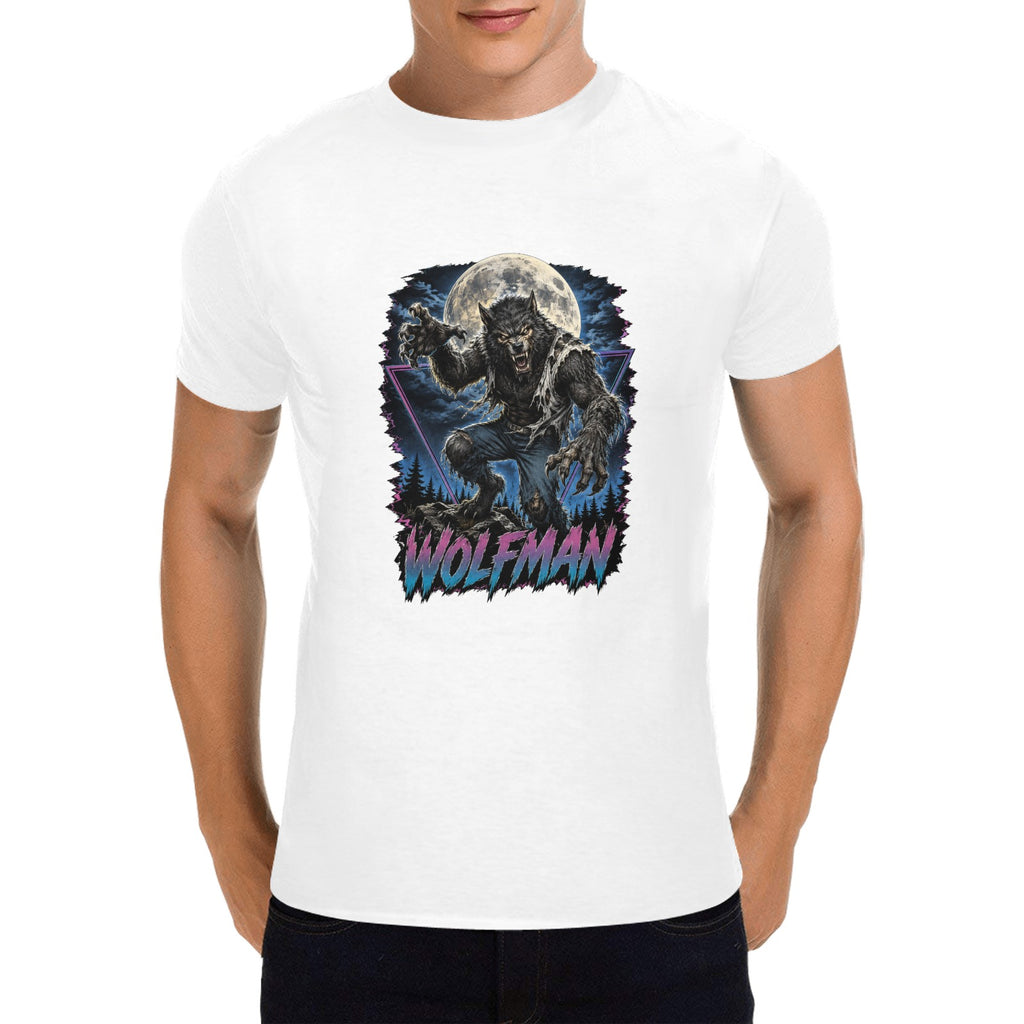 Midnight Wolfman Retro Tee
