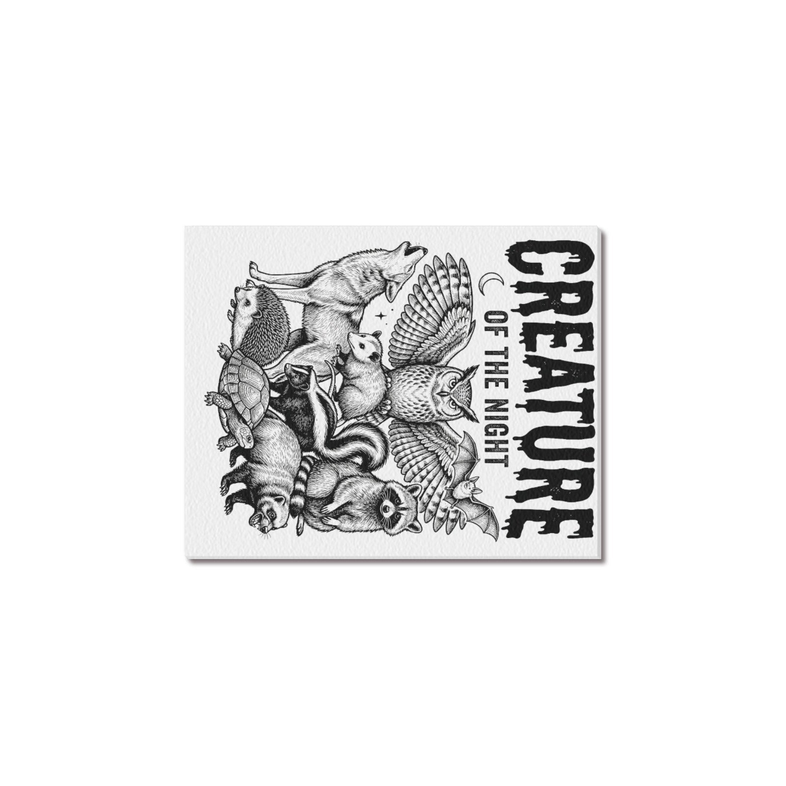 Creature of the Night Canvas Print