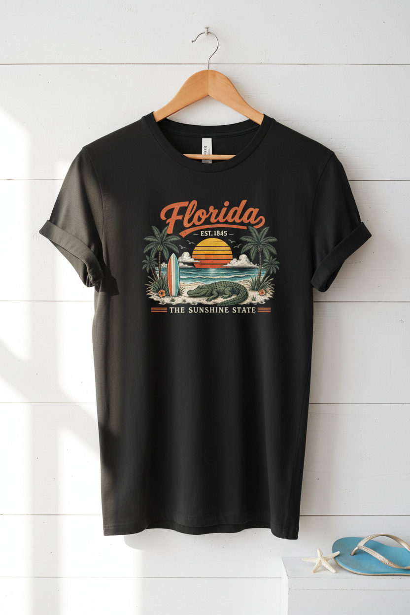 Florida Gator Tee - Black Hanger