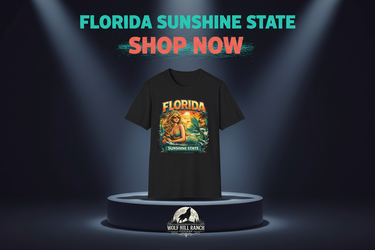Florida Sunshine State Shop Now Banner