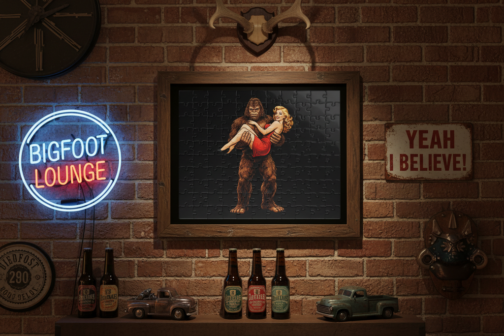 Framed in Man Cave