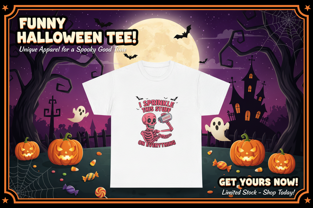 Funny Halloween Tee Banner Ad