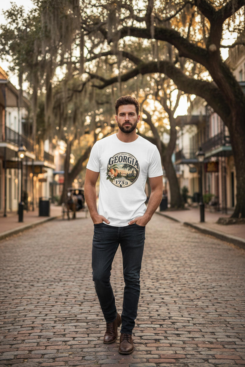 Georgia T-Shirt White - Savannah