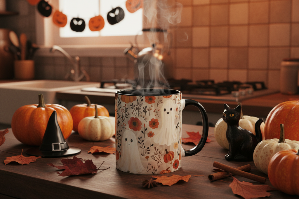 Ghost Mug - Halloween Kitchen
