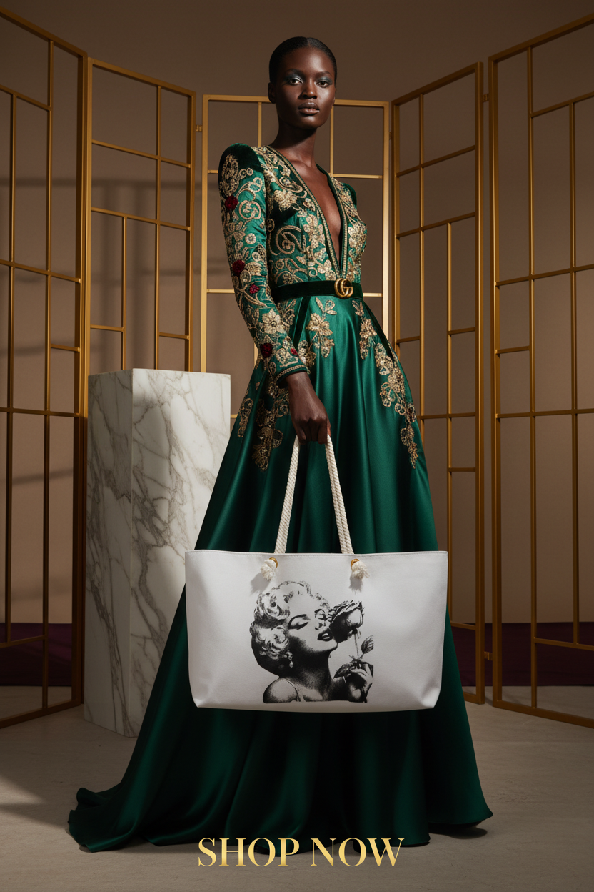 Glamorous Tote Bag Poster