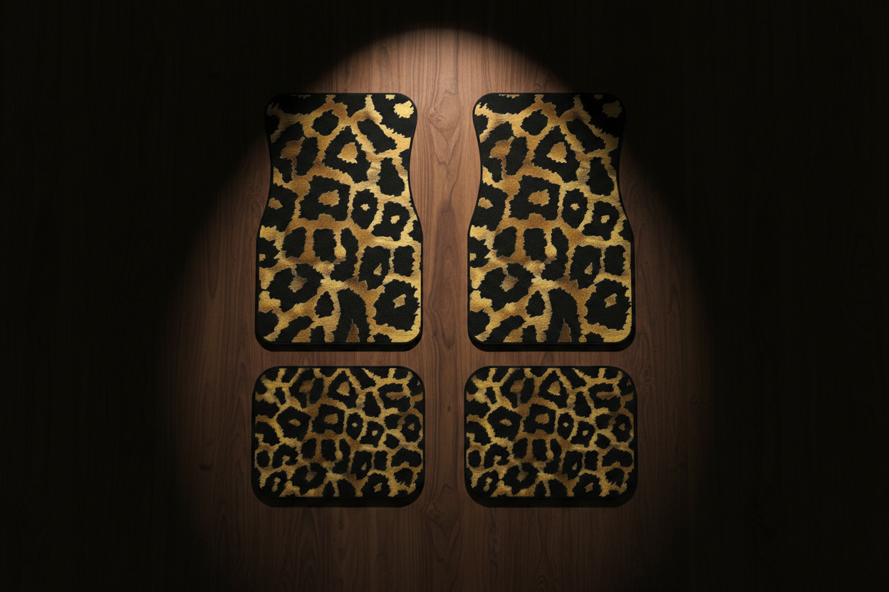 Golden Leopard Full Set Display
