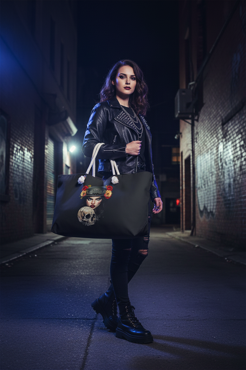 Gothic Pilot - Baddie Mockup with Effects 1